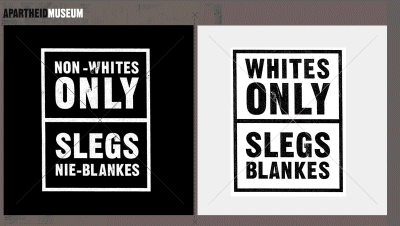 apartheid-signs Whites Only