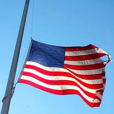 Flag at half mast